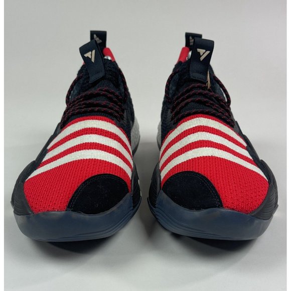 Adidas Trae Young 2 Chinese New Year Mens Red Black Shoes Sneakers IF2163 - Picture 4 of 10